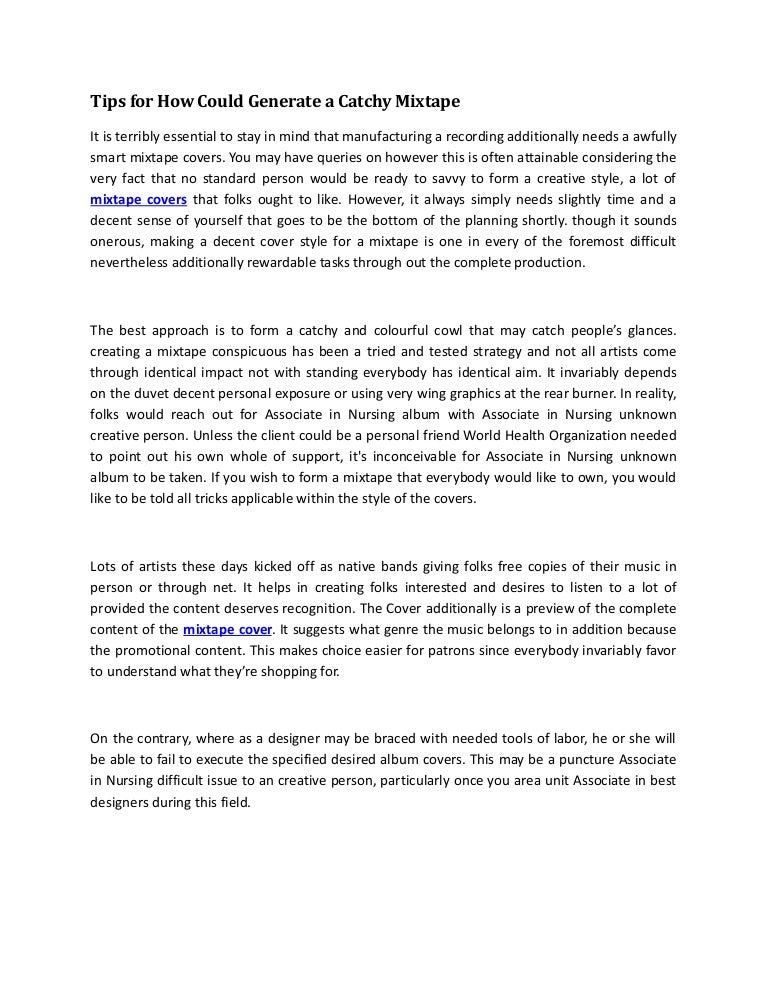 Mixtape essay 08 image