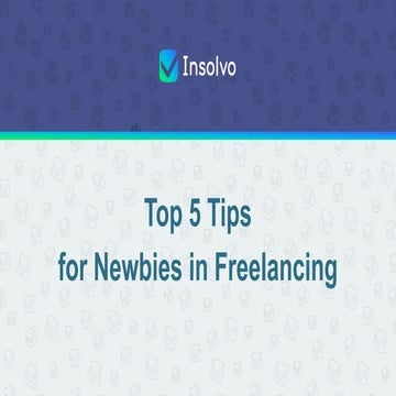 Tips for newbies in freelancing