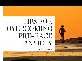 Tips for Overcoming Pre-Race Anxiety