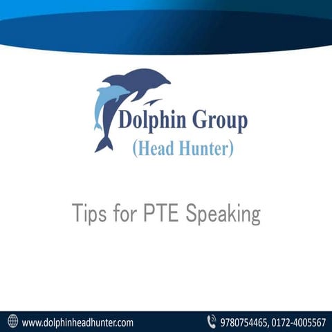 Tips for pte speaking
