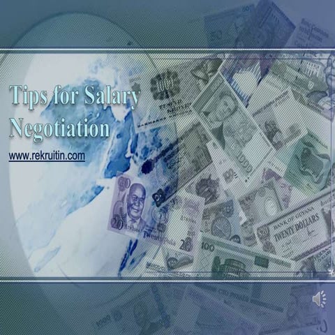 Tips for Salary Negotiation