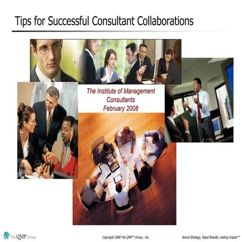 Tips For Successful Consultant Collaboration