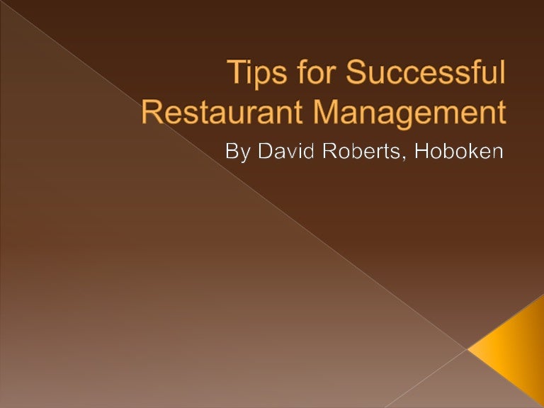 Restaurant Management Tips : 15 Trusted Tips For Effective Restaurant ...