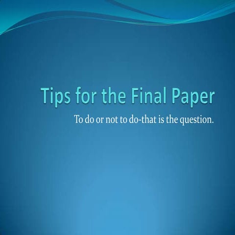 Editing and proofreading | PPT