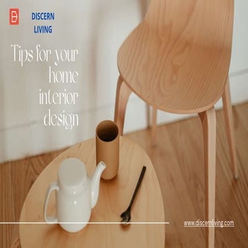 Tips for your home interior design | PPTX