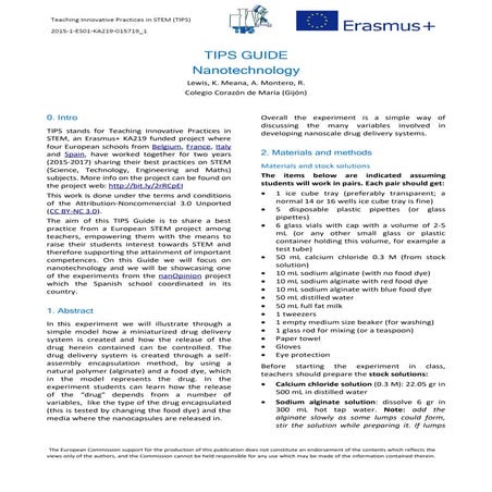 TIPS GUIDE  Nanotechnology EN