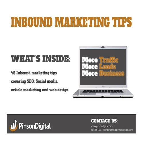 Inbound Marketing Tips