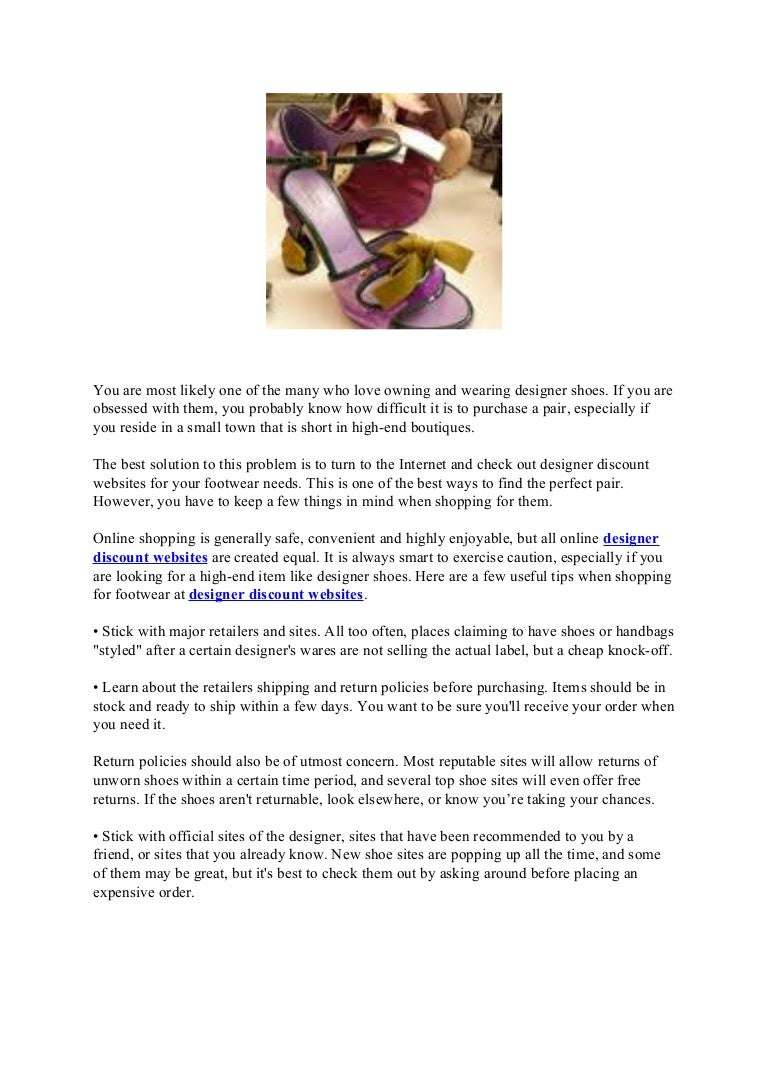 shoe discount websites