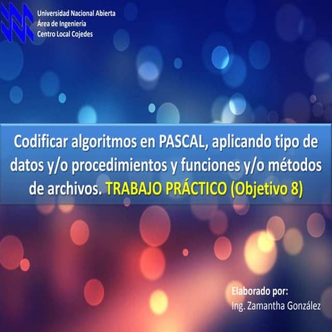 Estrategias objetivo 8