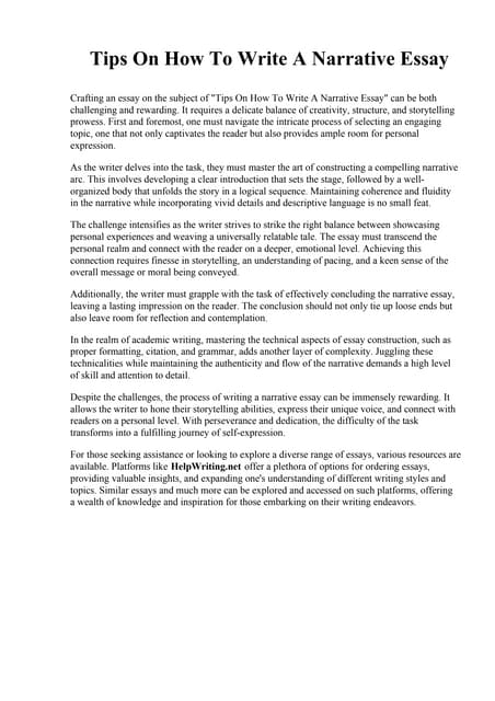 How to Write a Narrative Essay.pptx