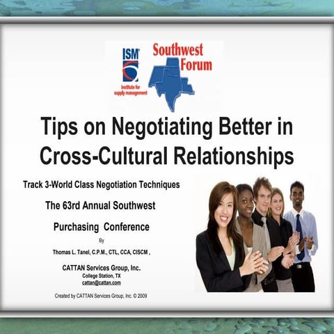 Tips on Negotiating better in Cross-Cultural Relationships
