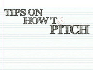Tips on How to Pitch