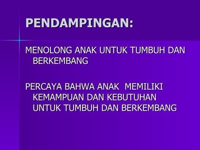Tips Pendampingan Adik