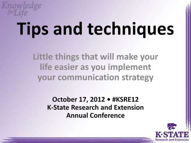 Tips presentation final