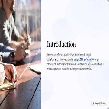 7 Tips to Choose the Right ERP Software for Your Business in 2024