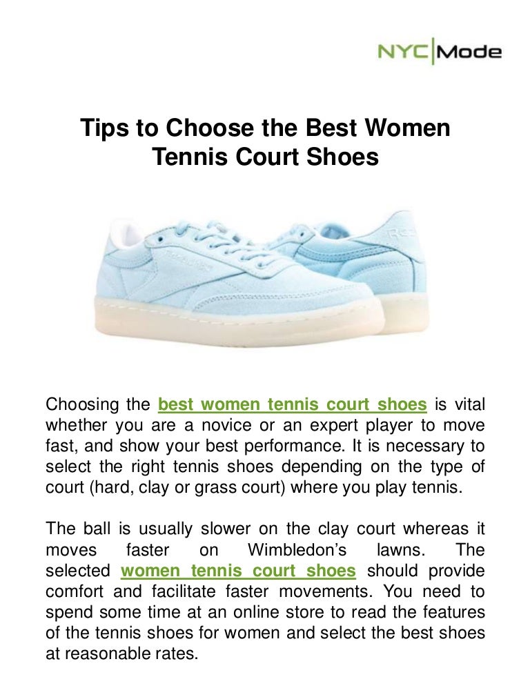 best womens tennis shoes