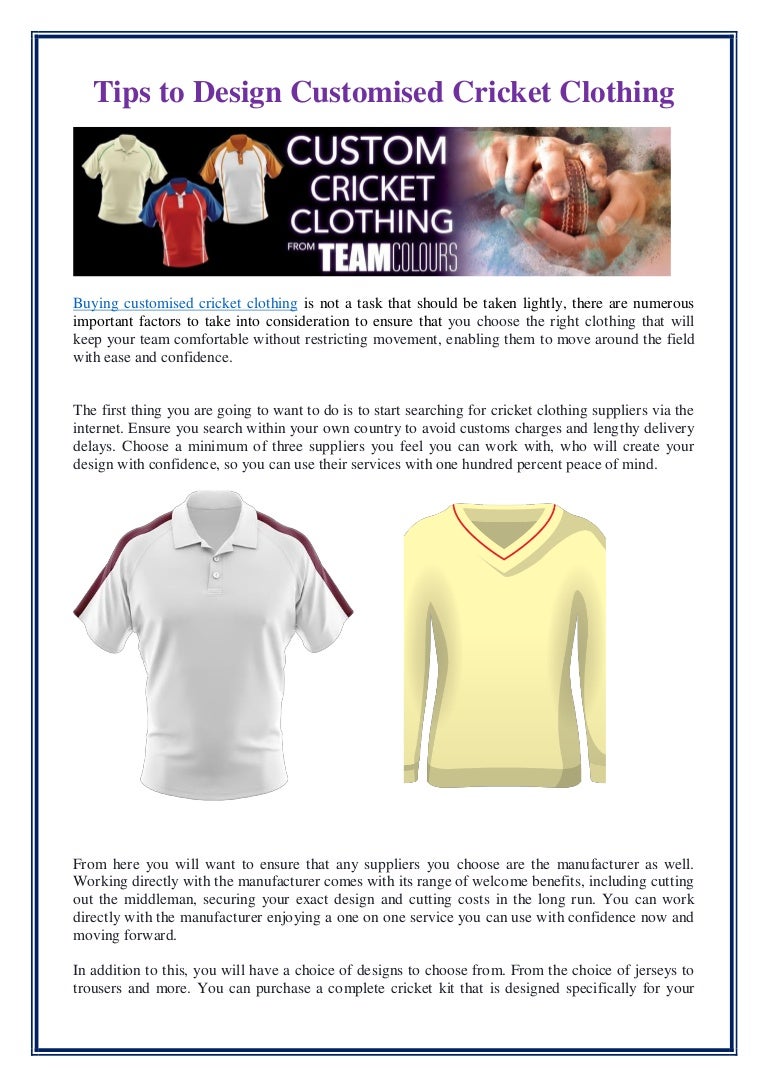 cricket kit suppliers