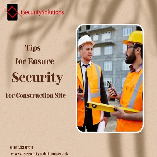 Tips to Ensure Security For Construction Sites.pdf