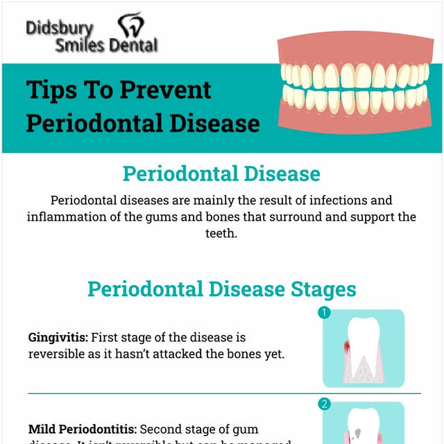 Tips To Prevent Periodontal Disease PDF