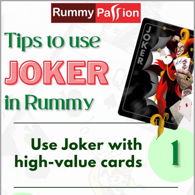 Tips to use  Joker in Rummy