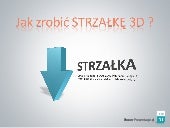 TIP 01 - Strzałka 3D - tutorial - p...