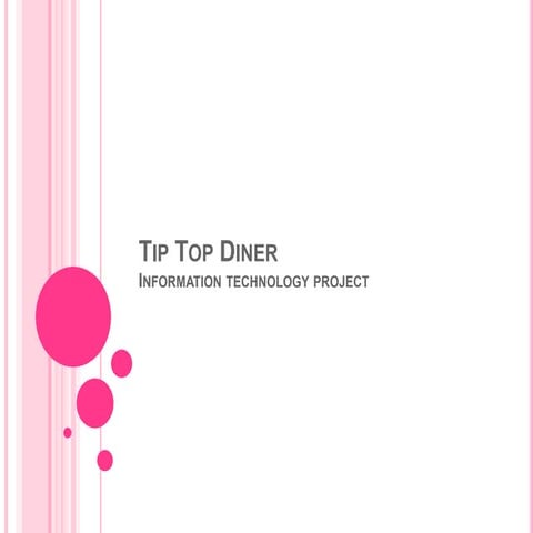 Tip Top Diner - IT Solutions