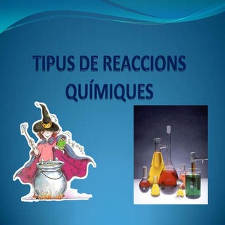 Tipus de reaccions químiques
