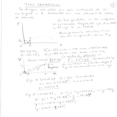 Tiro Horizontal Y Parabolico
