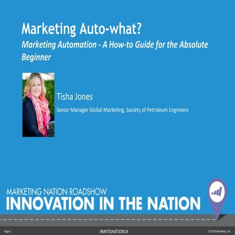 Marketing Auto-what? - Tisha Jones