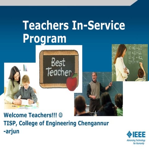 IEEE teacher in Service Program 2011