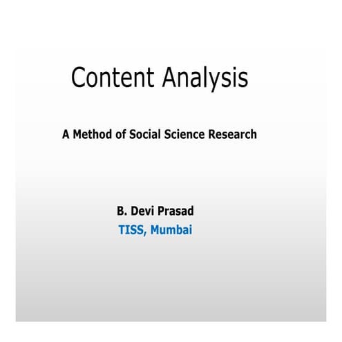 How to do content analysis_abriged