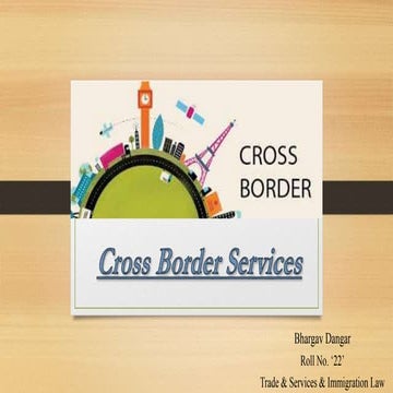 Cross Border Services