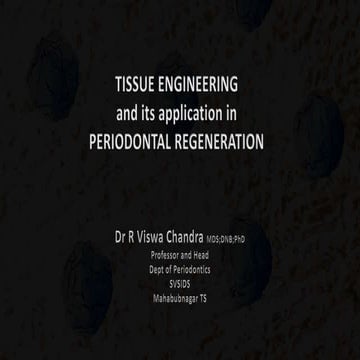 Tissue engineering