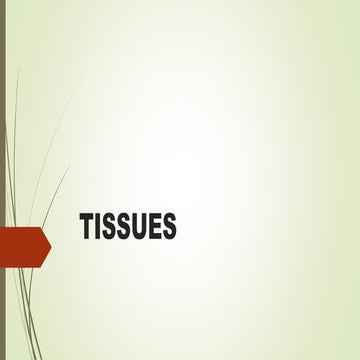 Tissues science