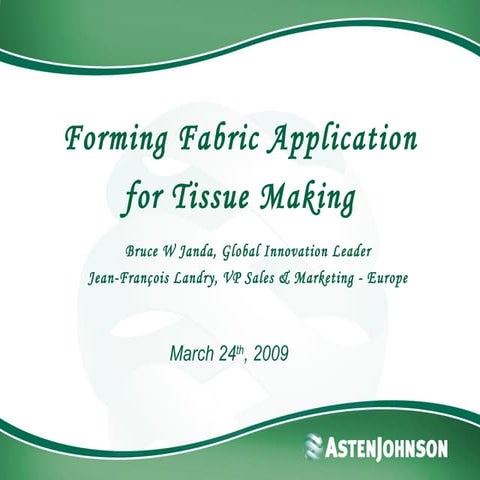 Tissue World 2009 Final   Asten Johnson