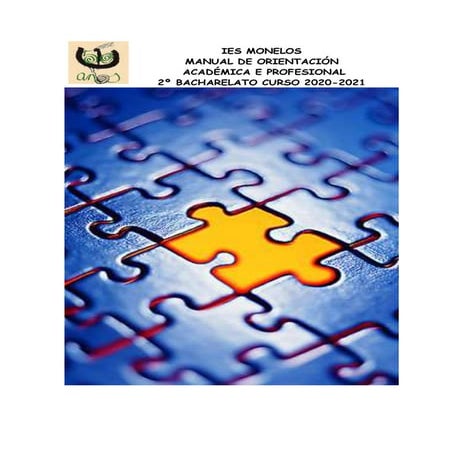 Manual de orientación académica e profesional (2020-2021)