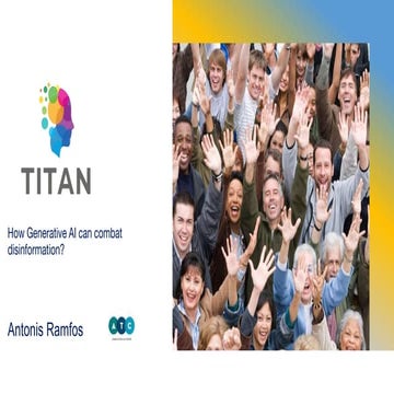 How Generative AI can combat disinformation? 