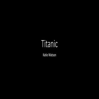 Titanic presentation