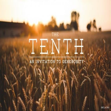 understanding tithing -theme and concept | PPT
