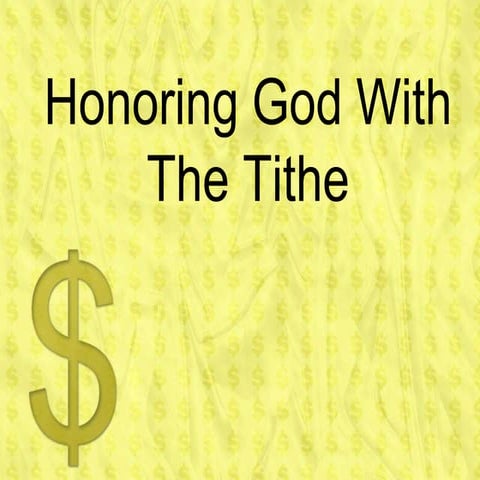 Tithing