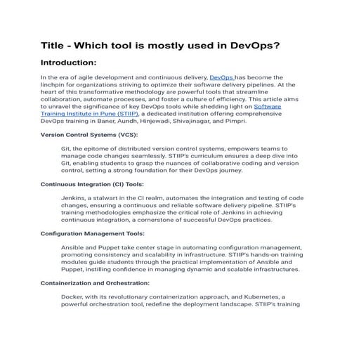 Title - Which tool is mostly used in DevOps_  .pdf