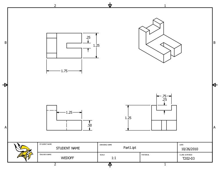 Title block for all pieces