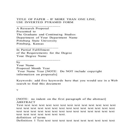 TITLE OF PAPER – IF MORE THAN ONE LINE,USE INVERTED PYRAMID FORM | DOCX
