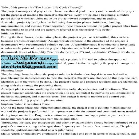 Title of this process is The Project Life Cycle (Phases)The pr.pdf