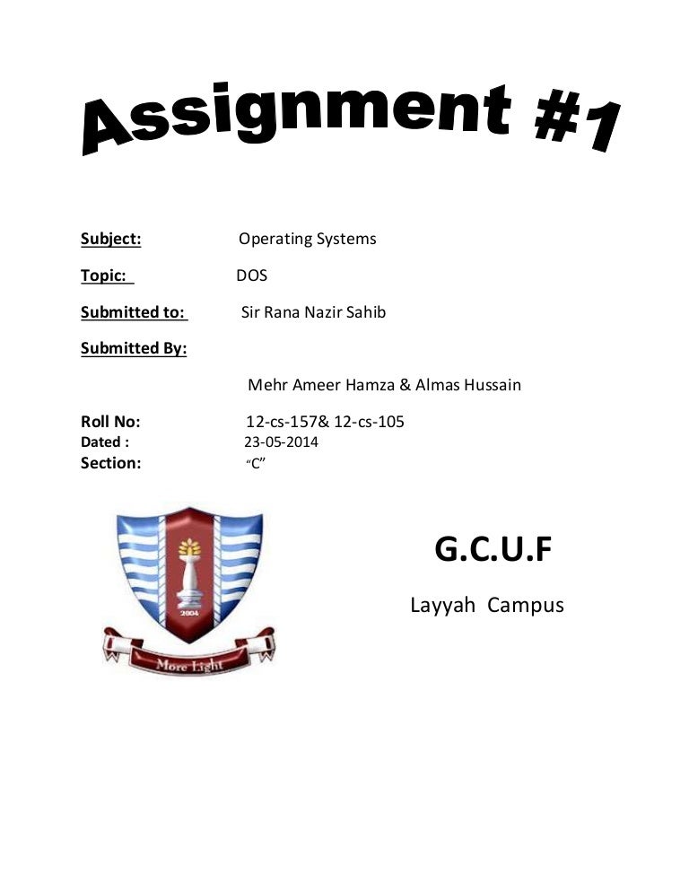 title page title page and cover page