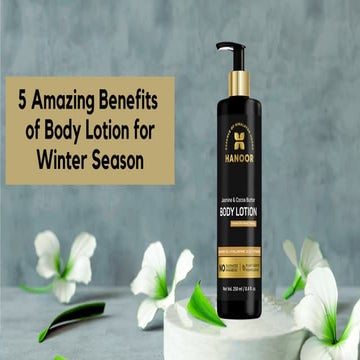 Body Lotion For winters