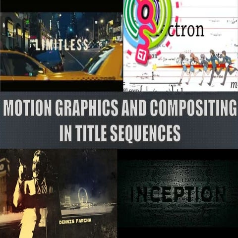 Title sequences upload