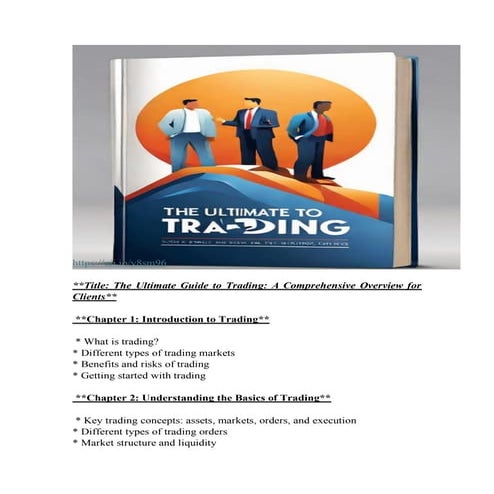 The Ultimate Guide to Trading