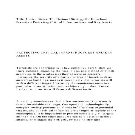 Critical infrastructure | PDF