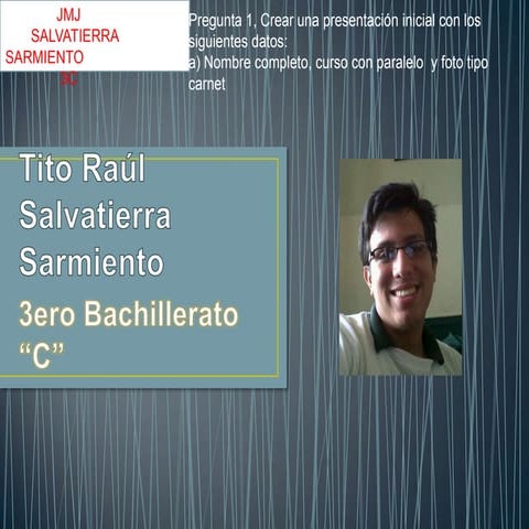 Examen de Computación 